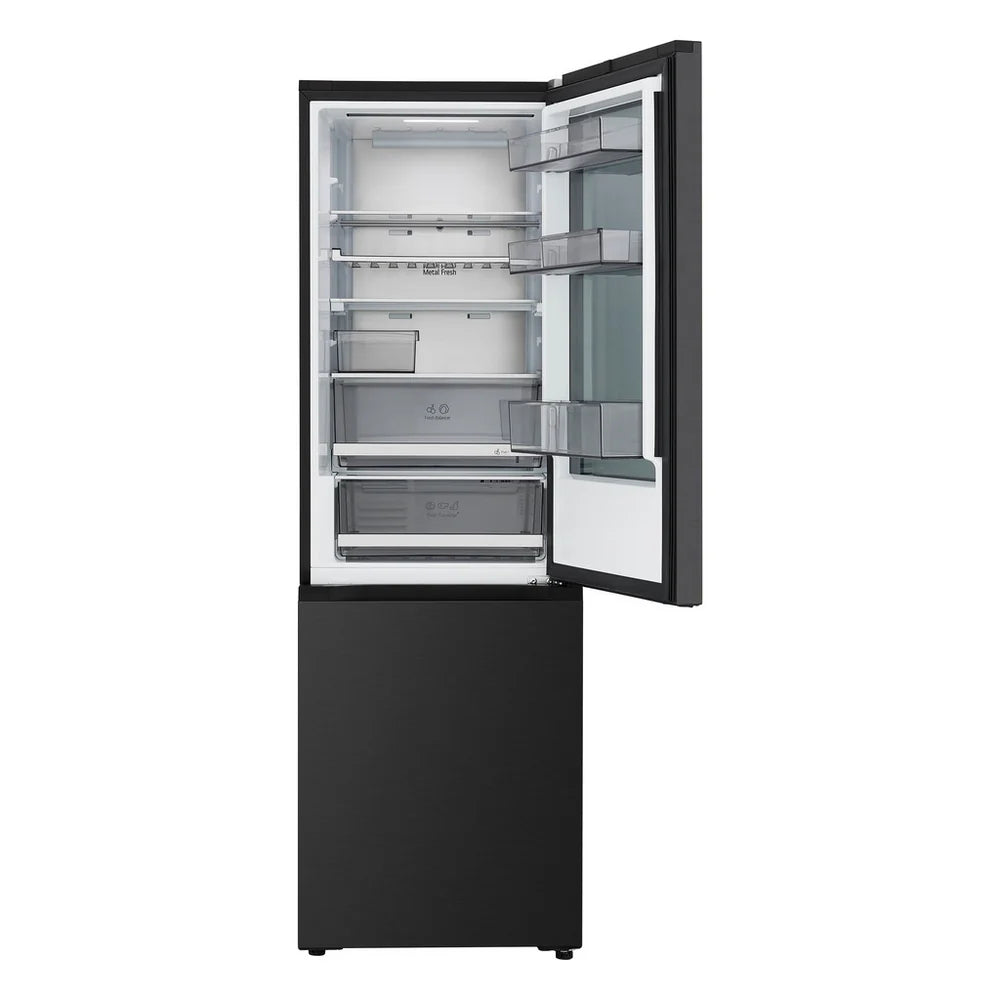 LG GBGS514CEV Fit & Max Total No Frost Freestanding Fridge Freezer 60/40 Black - C Rated