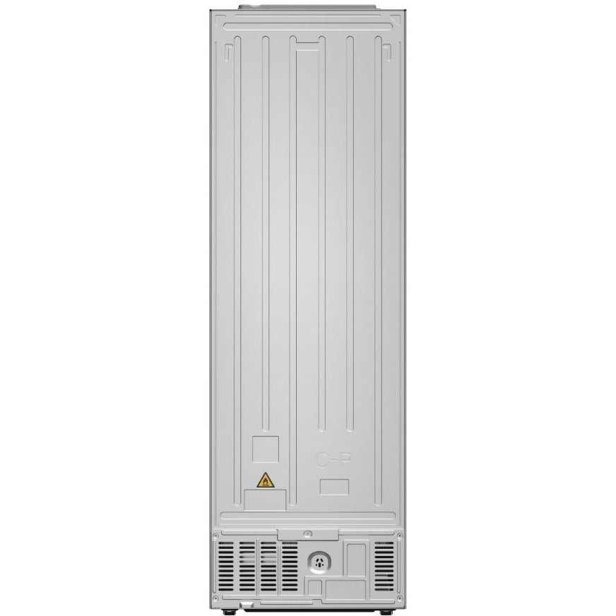 Haier 3D 60 Series 5 HTW5618EWMG Wifi Connected Total No Frost Freestanding Fridge Freezer - Stainless Steel - E Rated