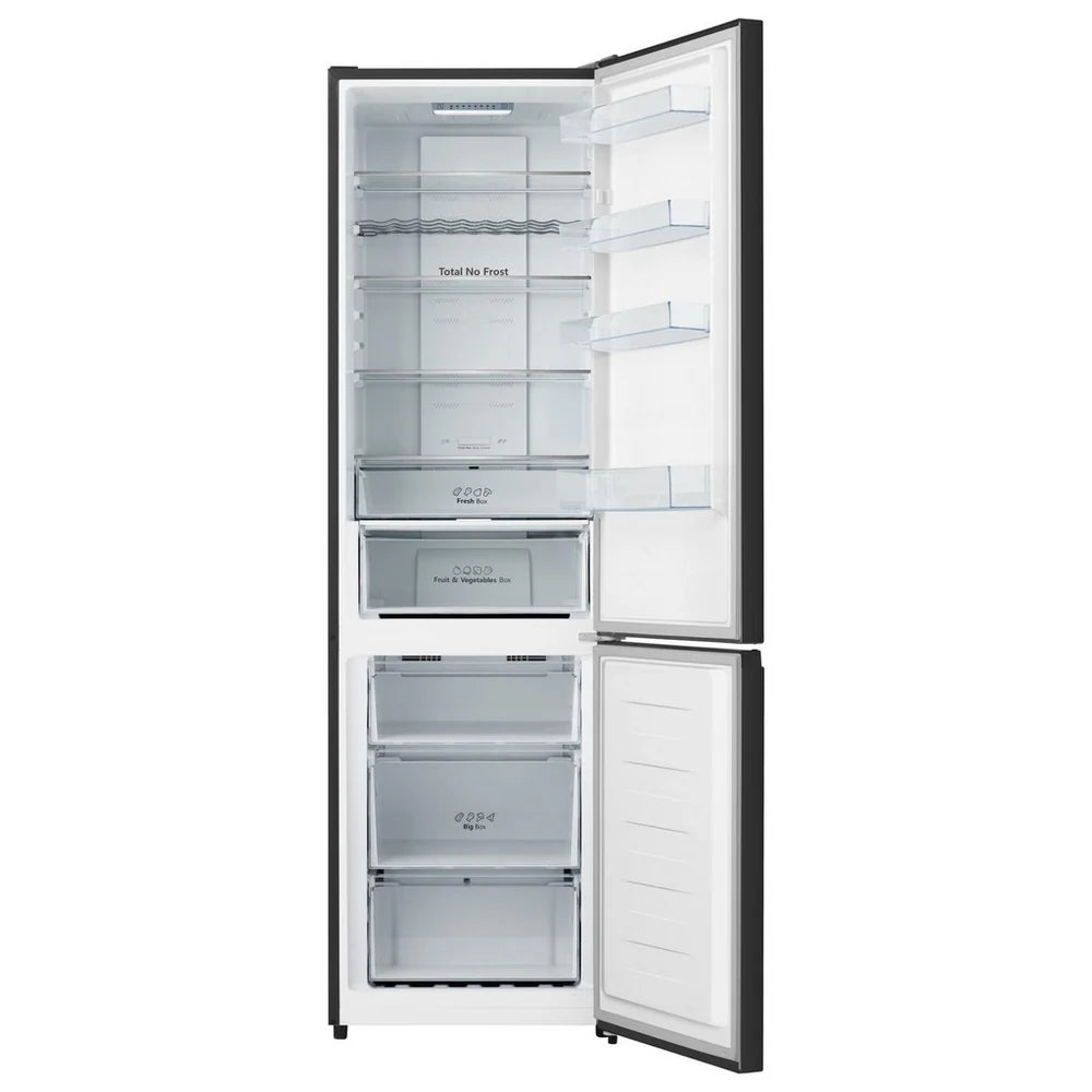 Hisense RB435N4BFE 60/40 Frost Free Fridge Freezer Black - E Rated