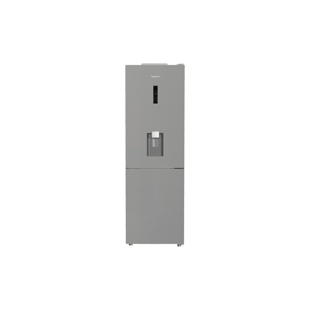 Hotpoint HPK26363WXP4UK Freestanding Dual No Frost Fridge Freezer With Even Flow Inox