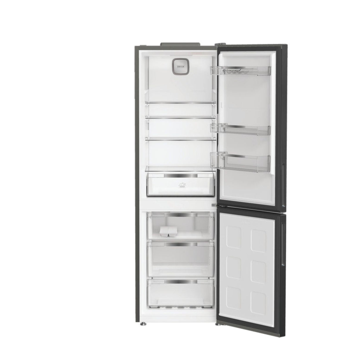 Hotpoint HPK26363XBR5UK Freestanding Dual No Frost Fridge Freezer Dark Grey