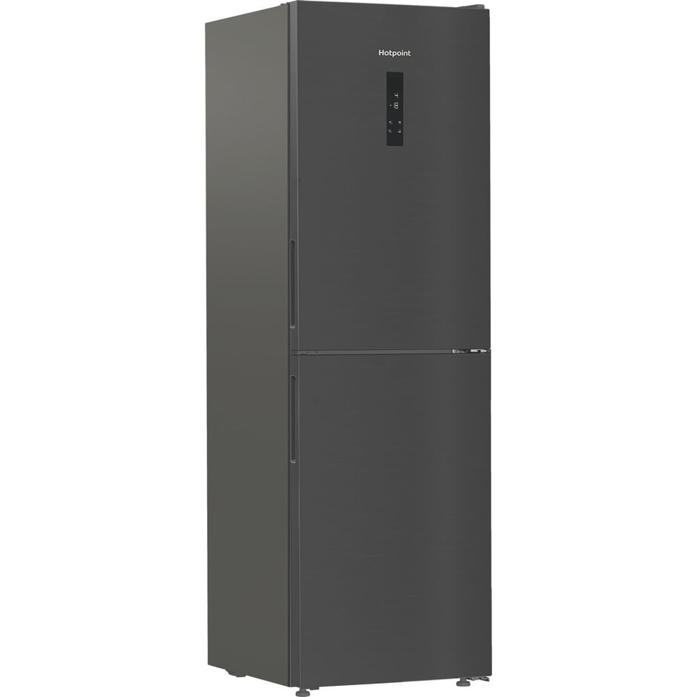 Hotpoint HPKF 6353 XBR4UK Freestanding Dual No Frost 50/50 Fridge Freezer with VitalCare Dark Inox HPKF6353XBR4UK