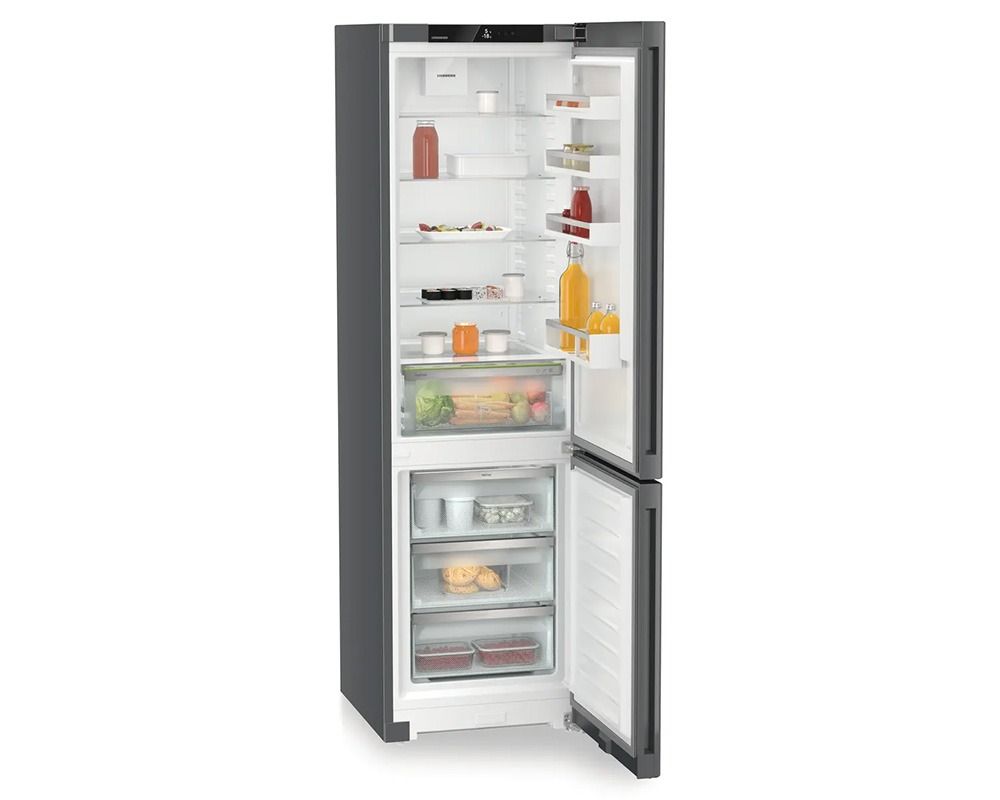 Liebherr CNDGC5703 Pure NoFrost Freestanding 70/30 Fridge Freezer Dark Grey - C Rated