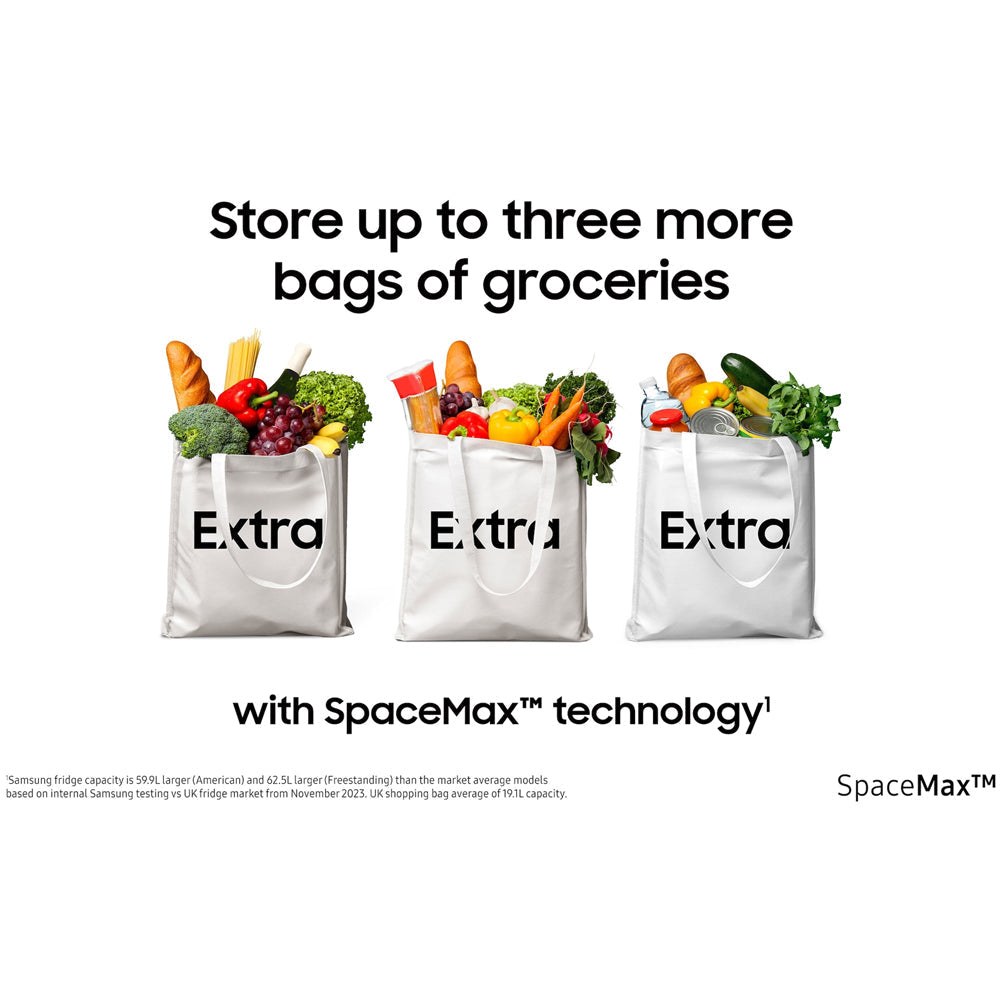 Samsung Series 5 RB33B610ESAEU SpaceMax 344L Frost Free Fridge Freezer Silver